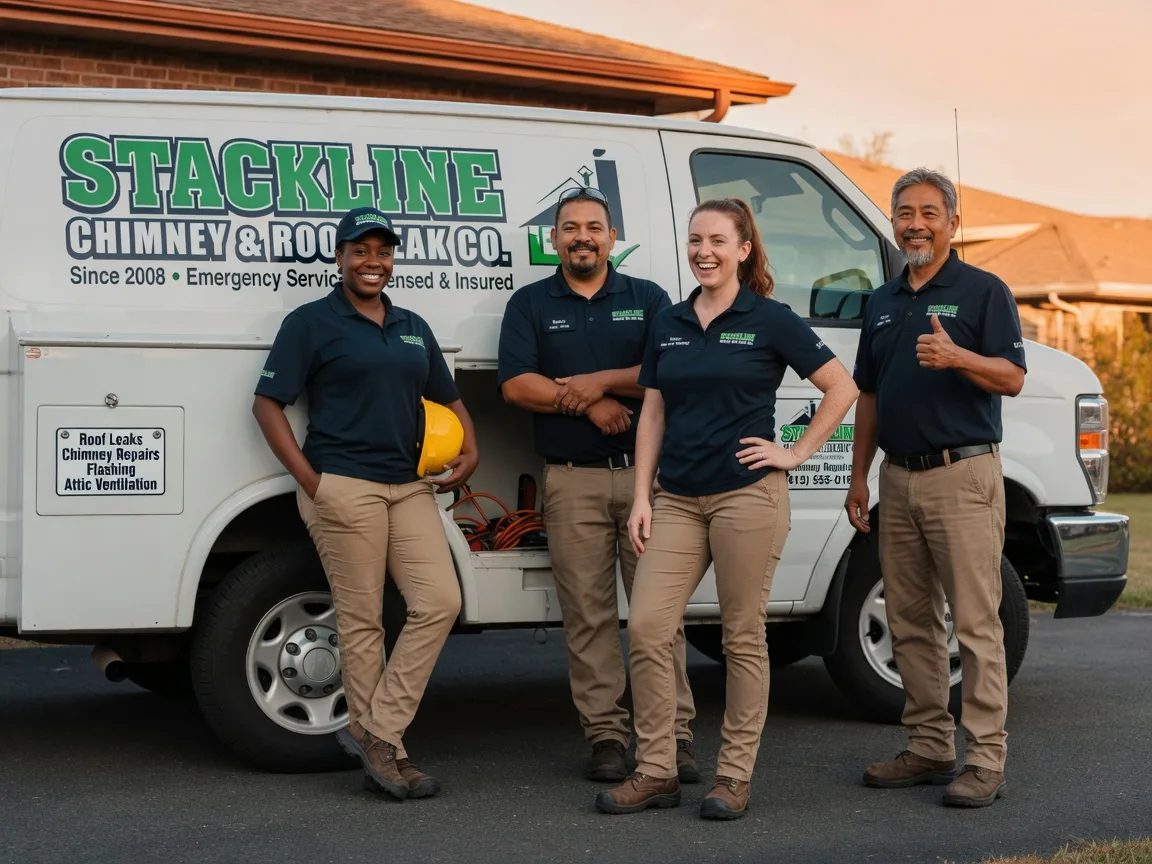 Chimney flashing repair company in Plainville, GA